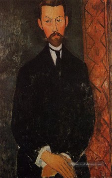 portrait Tableau Peinture - portrait de paul alexander Amedeo Modigliani